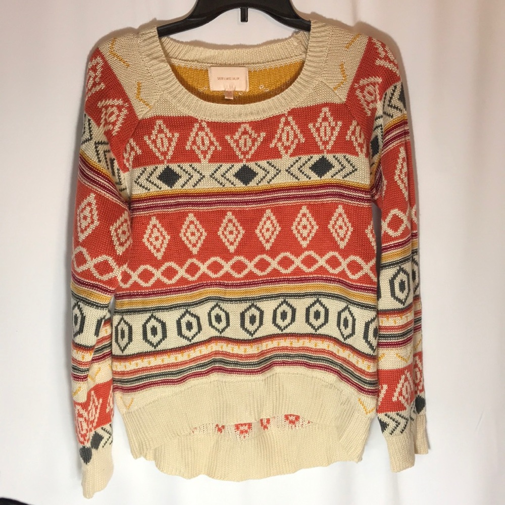 Fabulous “Aztec” sweater